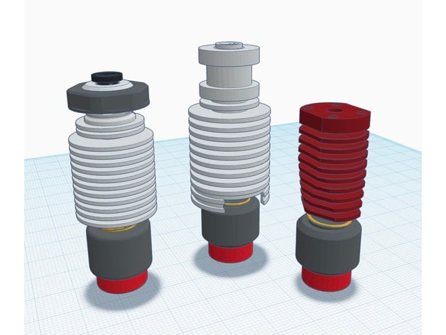 e3d revo micro voron hotend Modelli mediatore 3D print model - Mito3D