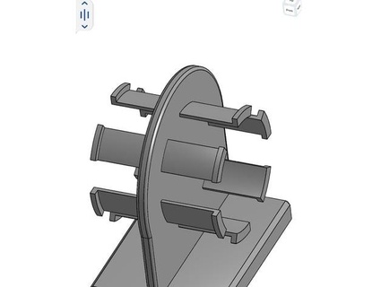 çift rulo bant Kulp destek foss23 3d print model - Mito3D