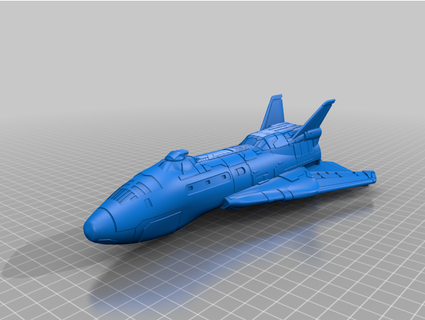 serpent class scout tuaththua 3d print model - Mito3D