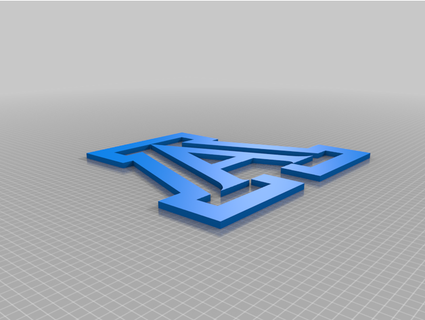 university arizona logo 3dslabster 3d print model - Mito3D