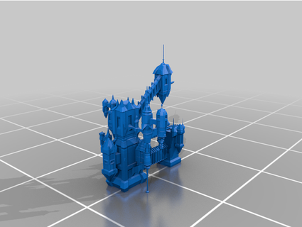 Draculas Schloss deluxemc 3d print model - Mito3D