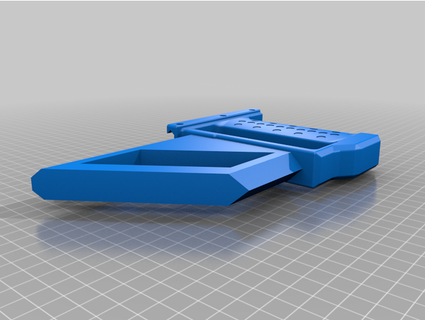 foregrip baioneta squonka 3d print model - Mito3D