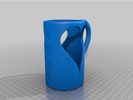 v-day mug kstank 3d print model - Mito3D