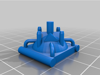 gelée planche Jeu automate miniature 3d print model - Mito3D