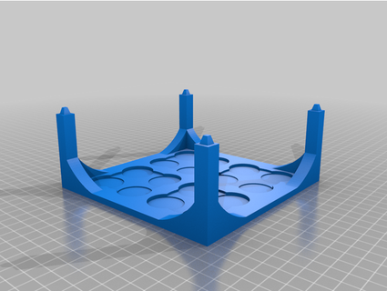 miniaturas expositor apilable laralth 3d print model - Mito3D