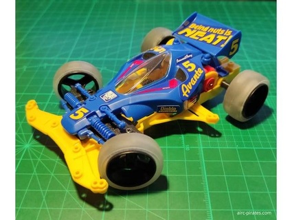 mini 4wd vs chassis 2wd rc mod airc-pirates 3d print model - Mito3D