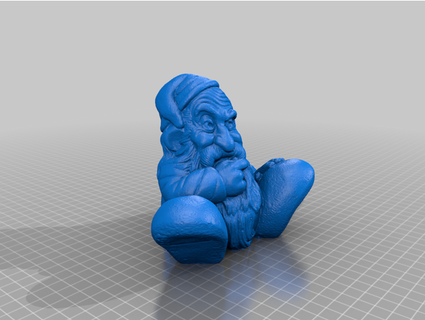 garden gnome photogrammetry scan johntherevelator 3d print model - Mito3D