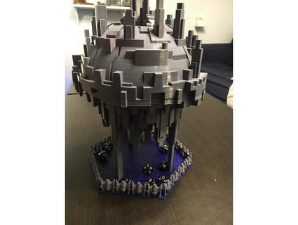 twilight imperium war sun dice tower legosrock 3d print model - Mito3D