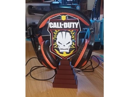call duty head phone stand henryowens 3d print model - Mito3D