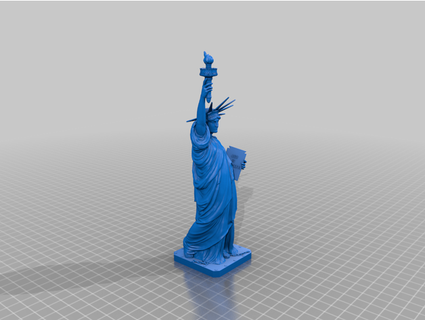 statua libertà nazionale monumento vincecz 3d print model - Mito3D