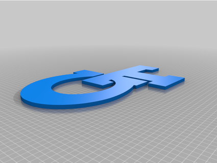 georgia tech logo 3dslabster 3d print model - Mito3D