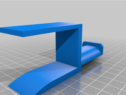 headphone holder table 33mm thick nilsgfx 3d print model - Mito3D