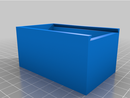 sliding lid box clipz28 3d print model - Mito3D