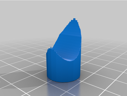 água topo popper atrair jakal9 3d print model - Mito3D