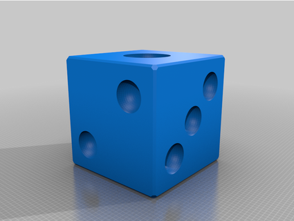 3d printable dice fdm sls multijet naeemhasni 3d print model - Mito3D