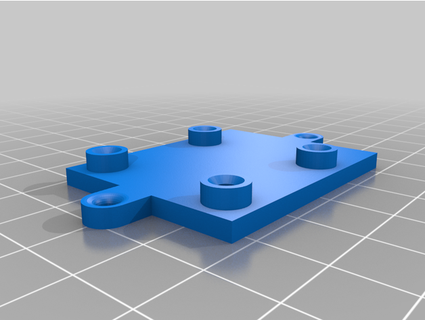 intermediario tavola capestro euqueen 3d print model - Mito3D