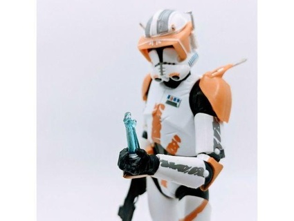 clone trooper palpatine hologram low poly pitt817 3d print model - Mito3D