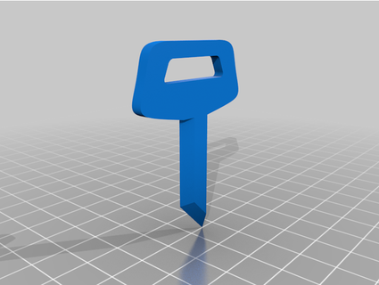keychain safe blade box cutter swehugin 3d print model - Mito3D