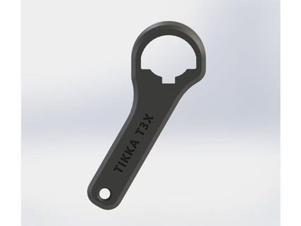 tikka t3x bolt cocking tool jsmith298 3d print model - Mito3D