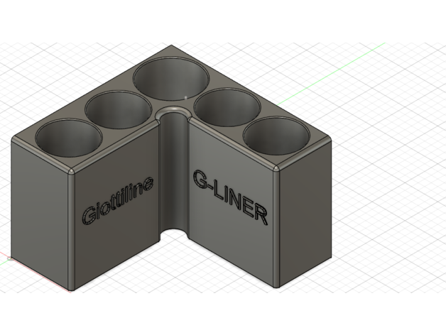 zahnb rstenhalter Giottilin liner joshi71 3D print model - Mito3D