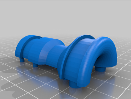 ossigeno tubo sostenitore bambino felice 3d print model - Mito3D