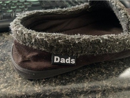 dad mom slipper something else tags darklaser 3d print model - Mito3D