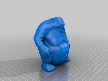 great clean one notonland 3d print model - Mito3D