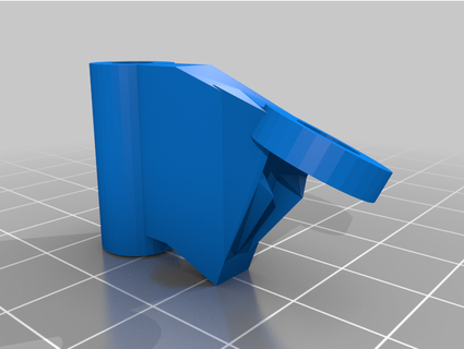 standoff sma angled side mount izzyboop 3d print model - Mito3D