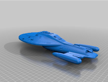 voyager deltaflyer santales 3d print model - Mito3D