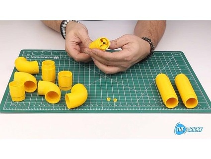 Lego kompatibel Propeller bglsyy 3d print model - Mito3D