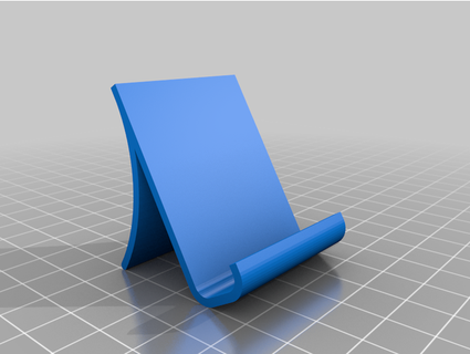 simple smartphone stand meurs274 3d print model - Mito3D