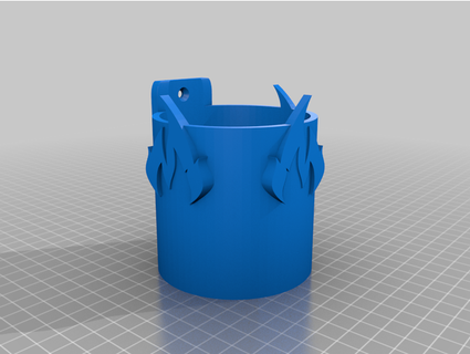 fire extinguisher holder kwhdesigns 3d print model - Mito3D