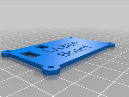 neje 40 80w láser tablero soporte caja robashley1 3d print model - Mito3D