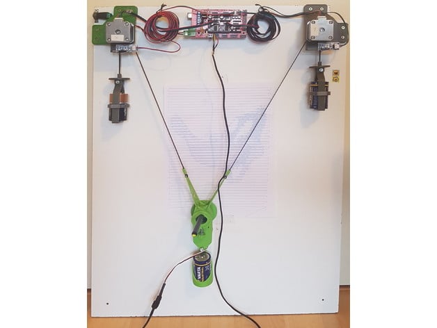 Polar Deichbot Makelangelo Batterien Gegengewicht coliss86 3D print model - Mito3D