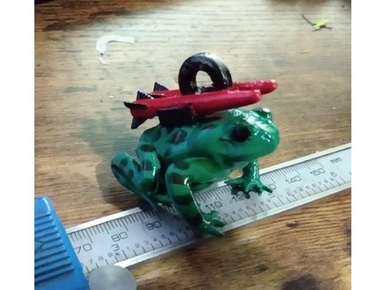missle toad turboprint3d 3d print model - Mito3D