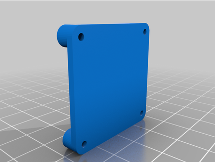 30mmx30mm m2 m3 mounting pallet leadfingers 3d print model - Mito3D