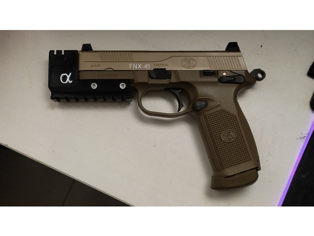 airsoft Tokyo Marui fnx 45 dengeleyici Momo Manbavaran 3D print model - Mito3D