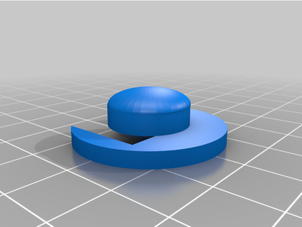 bouton micro tavolo sh55 Rick b lair 3d print model - Mito3D
