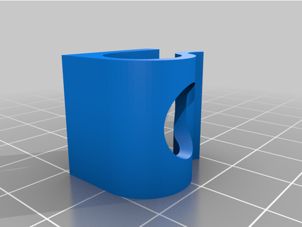ender 5 Bowden tubo guia webhaus 3d print model - Mito3D