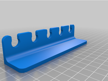 oral b toothbrush holder 5 place tncook 3d print model - Mito3D