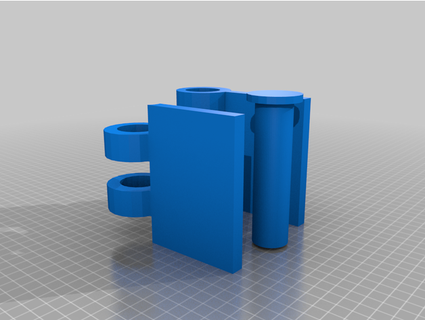 simple hinge time saver klay2 3d print model - Mito3D