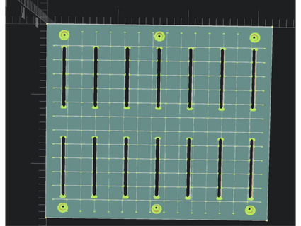 sainsmart cnc 3018 proporcionar paramétrico spoilboard fuente incluido santo jugador bolos 3d print model - Mito3D