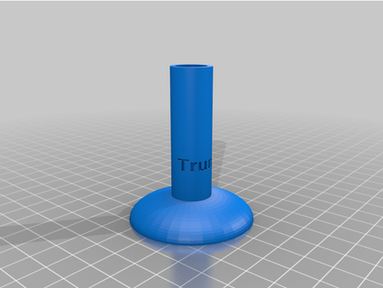 trumpet mouthpiece stand h1o 3d print model - Mito3D