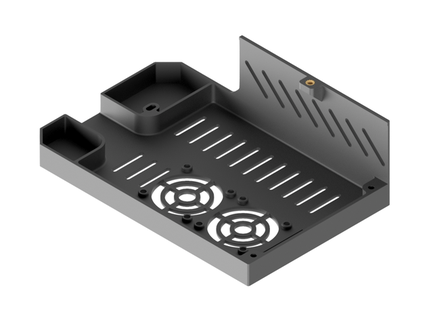 ender 3 pro improved electronics enclosure mjcanton 3d print model - Mito3D