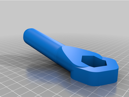 24mm stubby wrench ram promaster van oil filter housing miserybot 3d print model - Mito3D