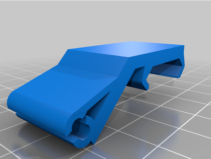 laiton receveur cintre soutien 3d print model - Mito3D