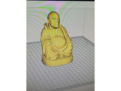 Dwayne Buddha Johnson langgore 3d print model - Mito3D