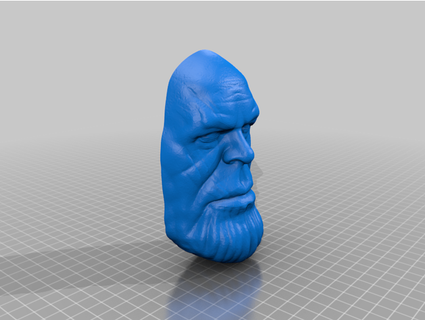 Thanos ilusão Segue cabeça Meshaurora 3d print model - Mito3D