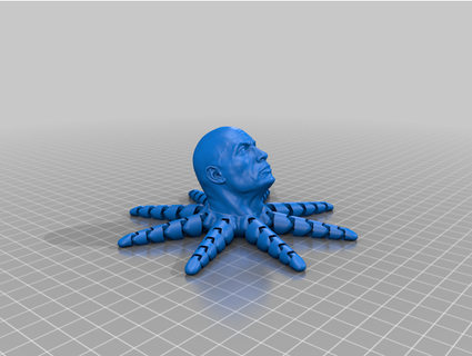rocktopus finger puppet usetheblinker 3d print model - Mito3D