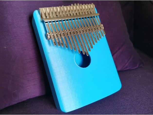 kalimba resonator box - thumb piano musical instrument emily1713 3D print model - Mito3D